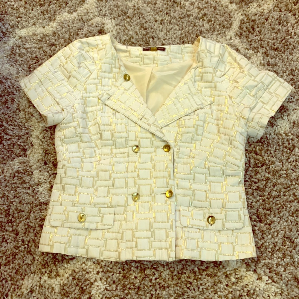 Pure Sugar Crop blazer